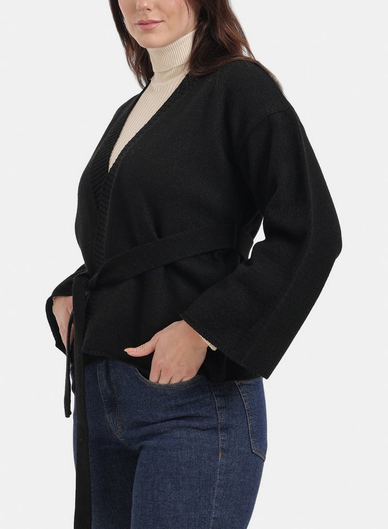 Carina كارديجان محبوك بحواف مضلعة - Image 4